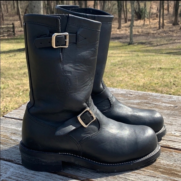 used engineer boots